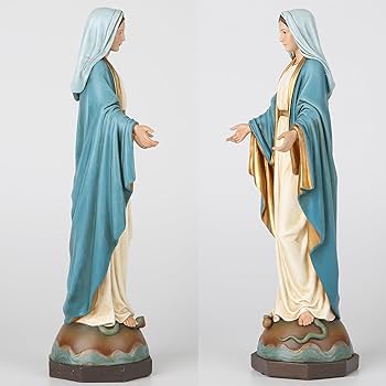 Amazon.com: BC Catholic Our Lady of Grace Statue, 13.5